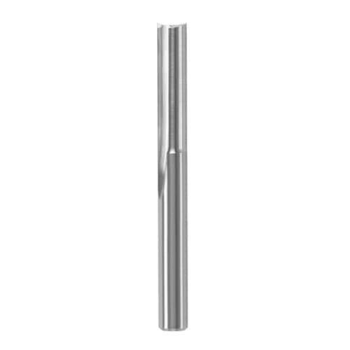 Bosch 1/4-in x 1-in O-Flute Bit Router, Solid Carbide, 2-Flutes