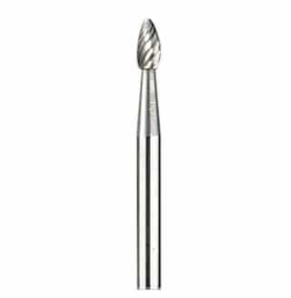 1/8-in 9911 Tungsten Carbide Carving Bit, Flame