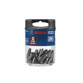 Bosch 1-in Phillips P2R Insert Bits, 25 Pack