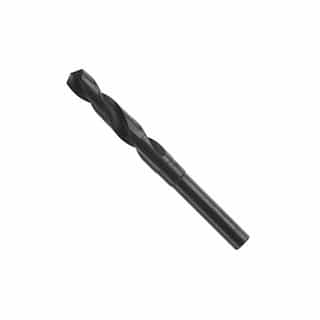 37/64-in x 6-in Reduced Shank Drill Bit, Black Oxide