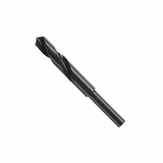 21/32-in x 6-in Reduced Shank Drill Bit, Black Oxide