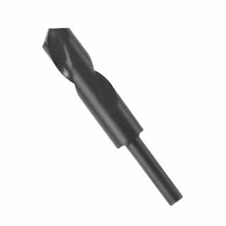 1-1/16-in x 6-in Reduced Shank Drill Bit, Black Oxide
