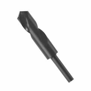 1-1/8-in x 6-in Reduced Shank Drill Bit, Black Oxide