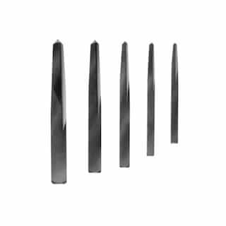 Bosch Screw Extractor, Straight Flute, High-Carbon Steel, 5pc