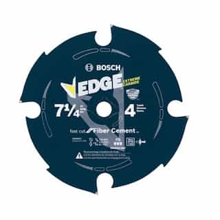 7-1/4-in Edge Saw Blade, Carbide-Tipped, Diamond-Impregnated, 4 Tooth