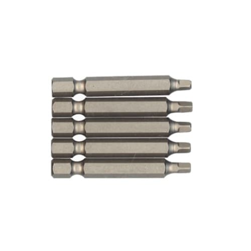 2-in Extra Hard Power Bit, R2, 5 Pack