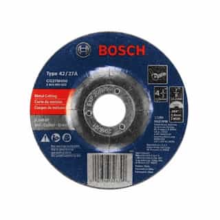 Bosch 4-1/2-in Abrasive Wheel, Metal Cutting, Type 27, 24 Grit