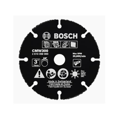 Bosch 3-In Carbide Multi-Wheel for the 3-In GWS12V-30