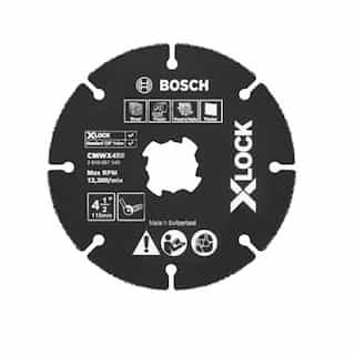 Bosch 4-1/2-in X-LOCK Multi-Wheel, Carbide Grit