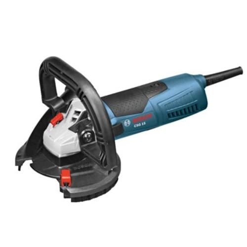 5-in Concrete Surfacing Grinder w/ Dust Collection Shroud, 121/2A, 120V