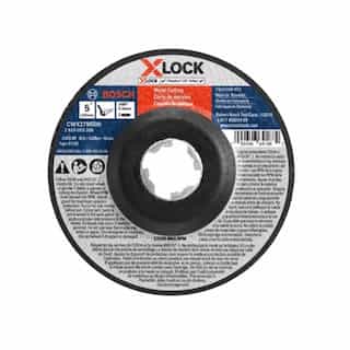 5-in x .098-in X-LOCK Abrasive Wheel, Metal Cutting, Type 27A, 30 Grit