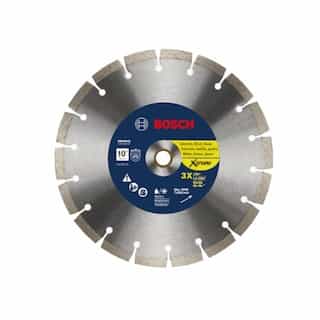 Bosch 10-in Xtreme Diamond Blade, Segmented Rim, Masonry/Concrete
