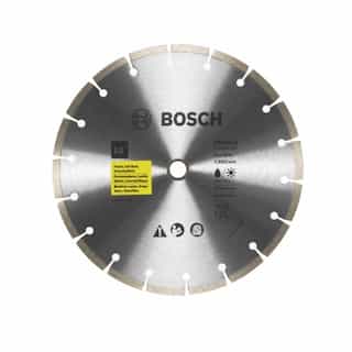 Bosch 10-in Standard Diamond Blade, Segmented Rim, Rough Cut