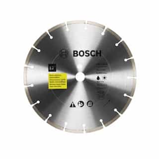 Bosch 12-in Standard Diamond Blade, Segmented Rim, Rough Cut