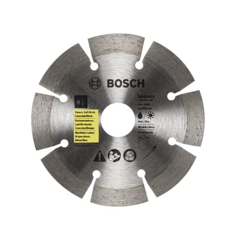 Bosch 4-1/2-in Standard Diamond Blade, Segmented Rim, Rough Cut