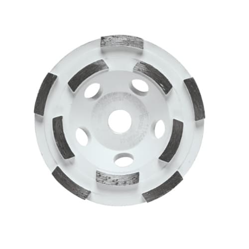 Bosch 4-in Diamond Cup Wheel, Segmented, Double Row