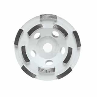 Bosch 4-1/2-in Diamond Cup Wheel, Segmented, Double Row