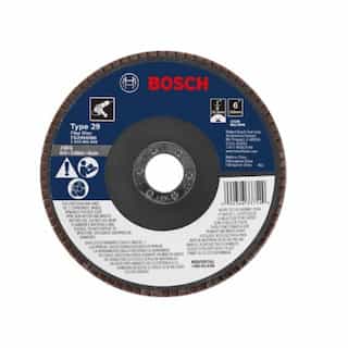 Bosch 6-in Abrasive Wheel, Finishing/Blending, Type 29, 60 Grit