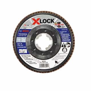 4-1/2-in X-LOCK Flap Disc, Type 29, 40 Grit