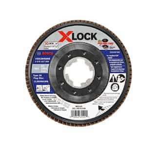 Bosch 4-1/2-in X-LOCK Flap Disc, Type 29, 60 Grit