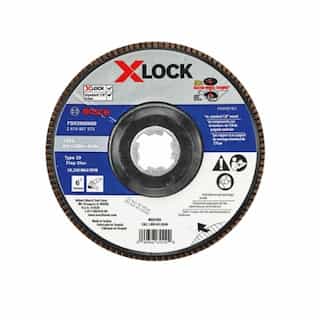 Bosch 6-in X-LOCK Flap Disc, Type 29, 60 Grit