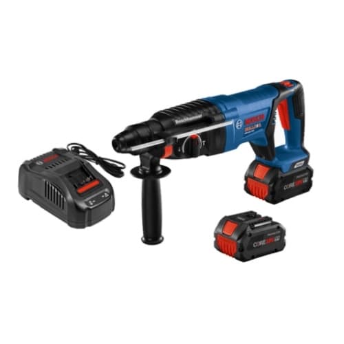 1-in SDS-plus D-Handle Rotary Hammer w/ Performance Batteries, 18V