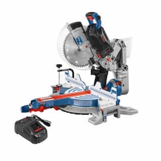 12-in PROFACTOR Dual-Bevel Glide Miter Saw w/ Battery, 18V