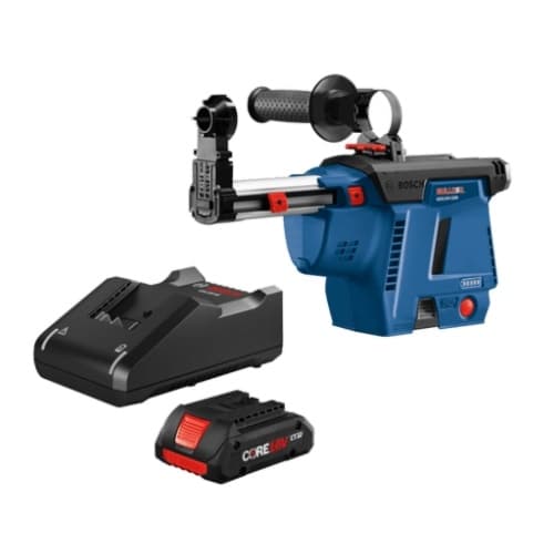 Bosch Dust Collection Attachment for Bulldog Hammers w/ Battery, 18V