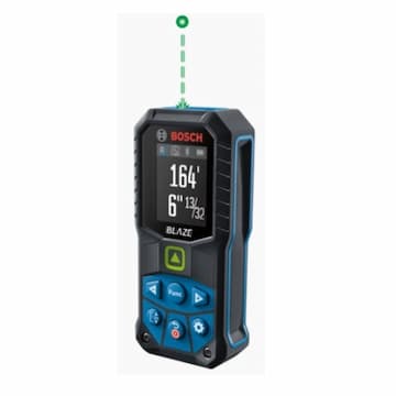 BLAZE Laser Measure w/ Bluetooth, Green Beam, 165-ft Max