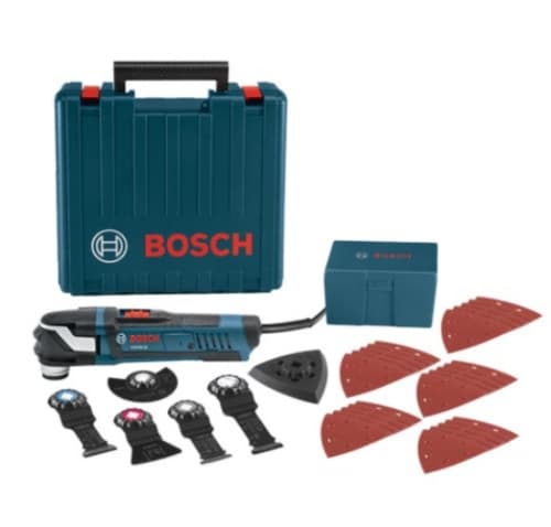 Bosch 32 pc. StarlockPlus Oscillating Multi-Tool Kit w/ Case, 4A, 120V