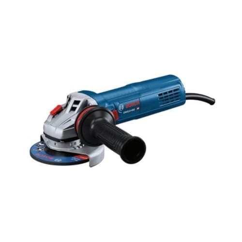 4.5-in Ergonomic Angle Grinder w/ Lock-on Switch, 10A, 120V