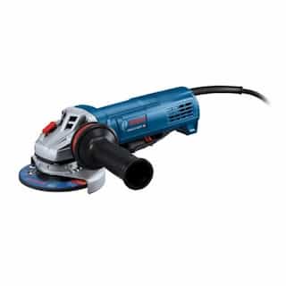 4.5-in Ergonomic Angle Grinder w/ Lock-on Paddle Switch, 10A, 120V