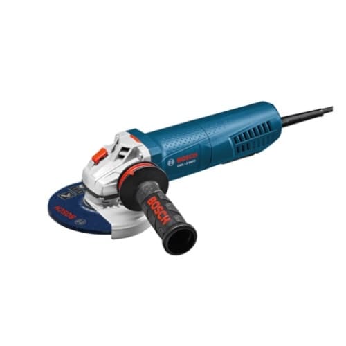 5-in Angle Grinder w/ No Lock-On Paddle Switch, 13A, 120V