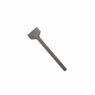 3-in x 12-in Chisel, Scaling, 3/4-in Hex Shank