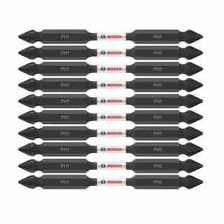 Bosch 3-1/2-in Impact Tough Double-Ended Bits, P1, 10 Pack