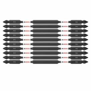 Bosch 6-in Impact Tough Double-Ended Bits, P1, 10 Pack