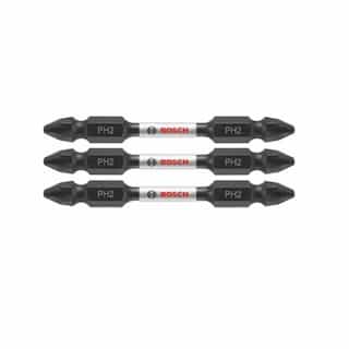 Bosch 2-1/2-in Impact Tough Double-Ended Bits, P2, 3 Pack