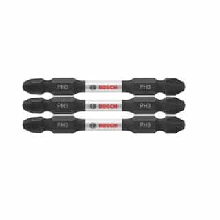 Bosch 2-1/2-in Impact Tough Double-Ended Bits, P3, 3 Pack
