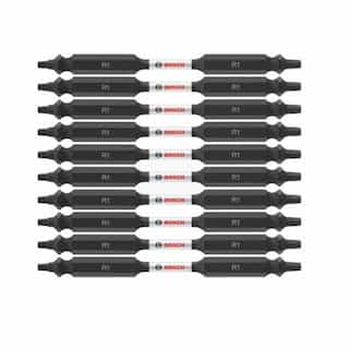 Bosch 3-1/2-in Impact Tough Double-Ended Bit, R1, 10 Pack
