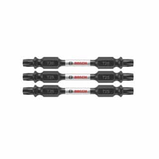 2-1/2-in Impact Tough Double-Ended Bit, T25, 3 Pack