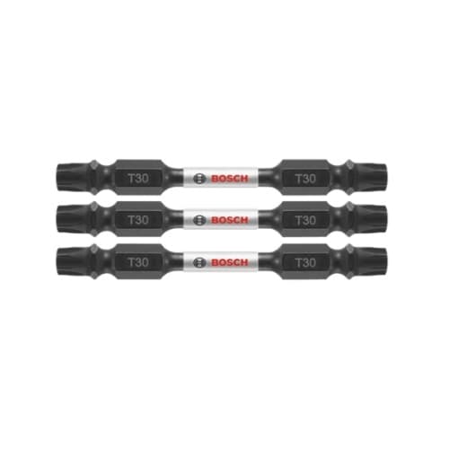 2-1/2-in Impact Tough Double-Ended Bit, T30, 3 Pack