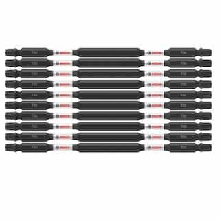 Bosch 6-in Impact Tough Double-Ended Bit, T30, 10 Pack