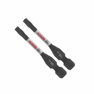 2-in Driven Impact Power Bit, T20, 2 Pack