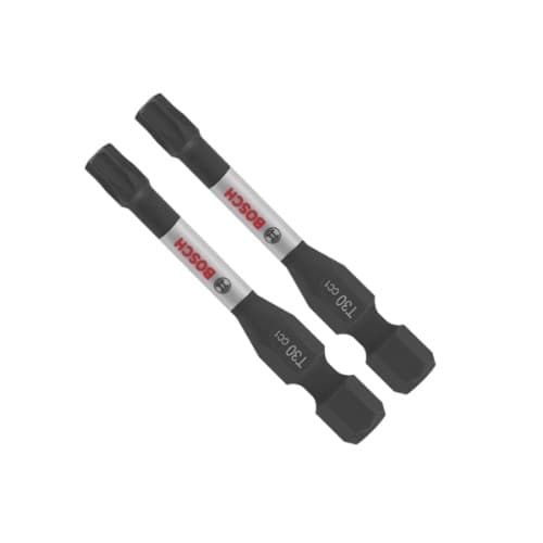2-in Driven Impact Power Bit, T30, 2 Pack