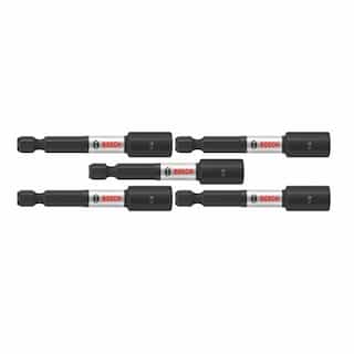 Bosch 1/4-in x 2-9/16-in Impact Tough Nutsetter, 5 Pack