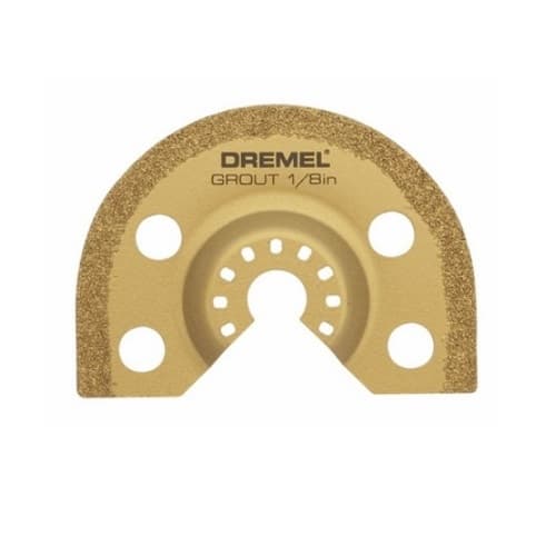 0.125-in Heavy Duty Grout Removal Blade, Universal Quick-Fit