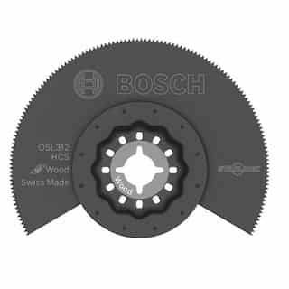 Bosch 3-1/2-in Starlock Segmented Saw Blade, High-Carbon Steel