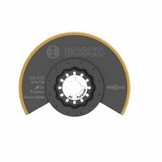 Bosch 3-1/2-in Starlock Flush Cut Blade, Titanium Bi-Metal