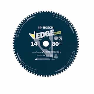 Bosch 14-in Edge Circular Saw Blade, Ferrous Metal, 80 Tooth