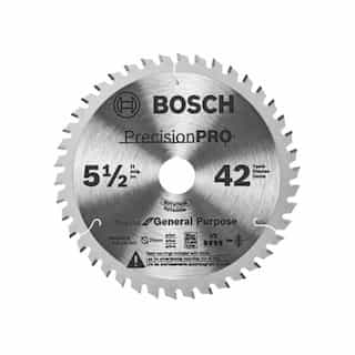 Bosch 5-1/2-in Precision Pro Track Saw Blade, 42 Tooth